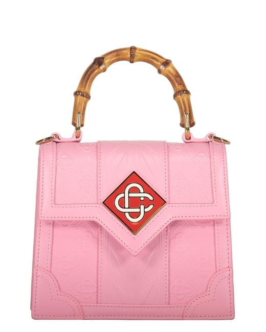 Casablancabrand Pink Leather Handbag