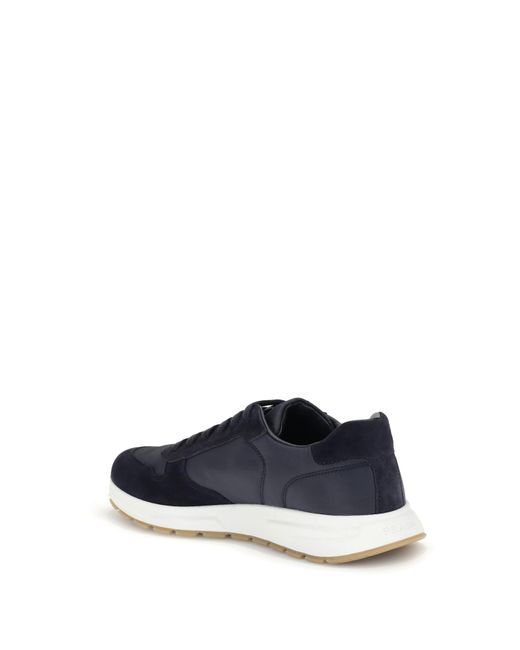 Prada Blue Prax 01 Re-Nylon Sneakers for men