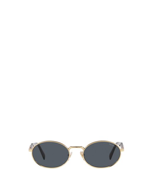 Prada Multicolor Pr 65zs Pale Gold Sunglasses