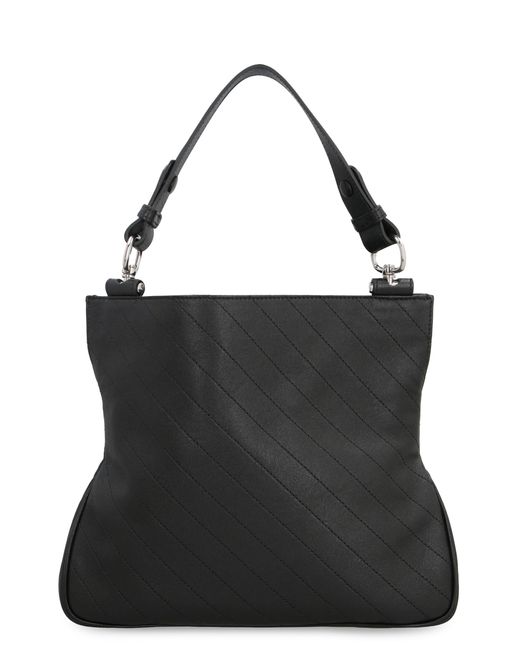 Gucci Black Blondie Leather Tote Lamb Bags