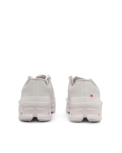On Shoes White Cloudmster Void Sneakers for men
