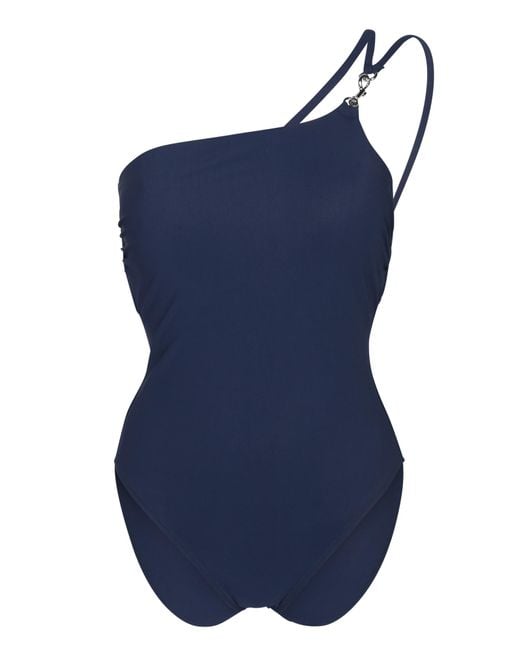 Tory Burch Blue Clip Bodysuit
