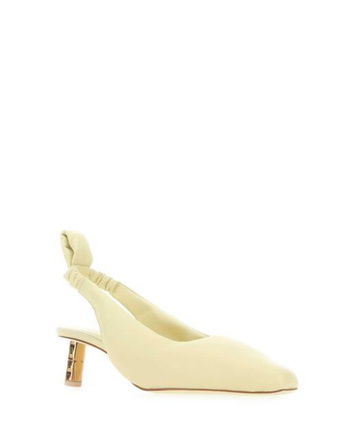 Boyy Natural Pastel Nappa Leather Puffy Pumps