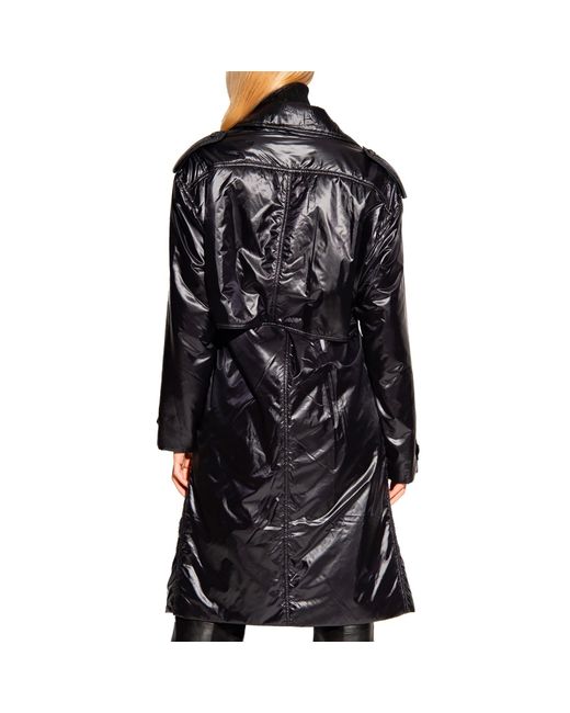 Saint Laurent Black Lightweight Padded Coat