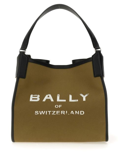 Bally Green Shopping Bag "Arkle" Large for men
