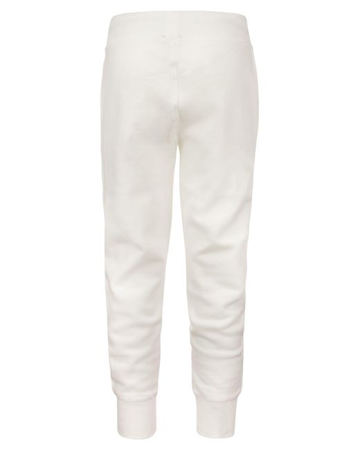Polo Ralph Lauren White Sweat Jogging Trousers