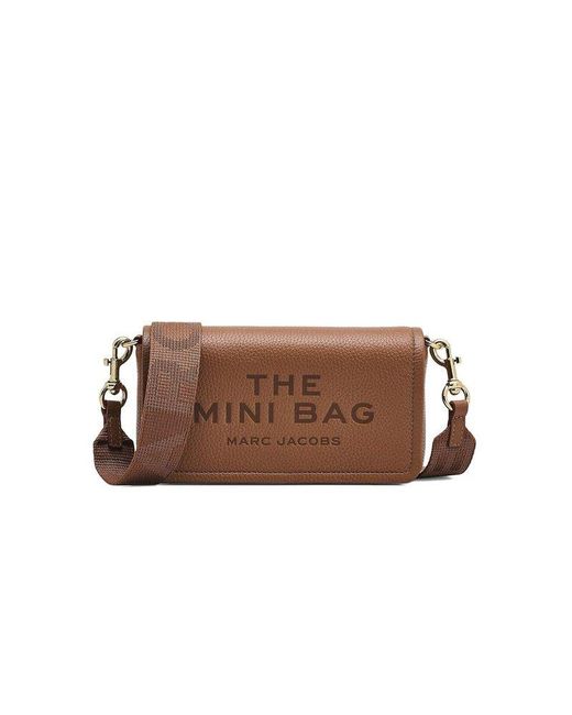 Marc Jacobs White Crossbody Bag Grain Leather Crossbody-Bags