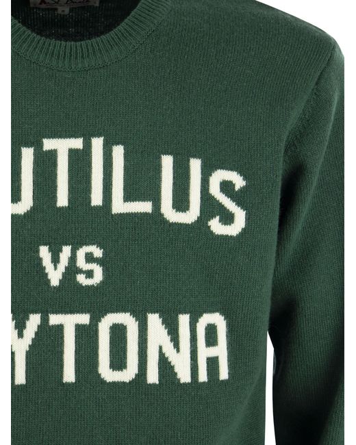 Mc2 Saint Barth Nautilus Vs Daytona Wool And Cashmere Blend Jumper in