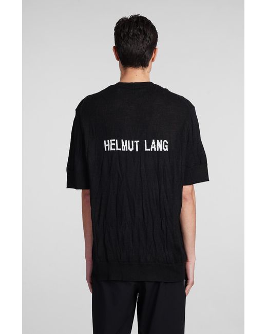Helmut Lang Black Knitwear for men