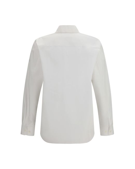 Umit Benan White Weekend Shirt Cotton for men