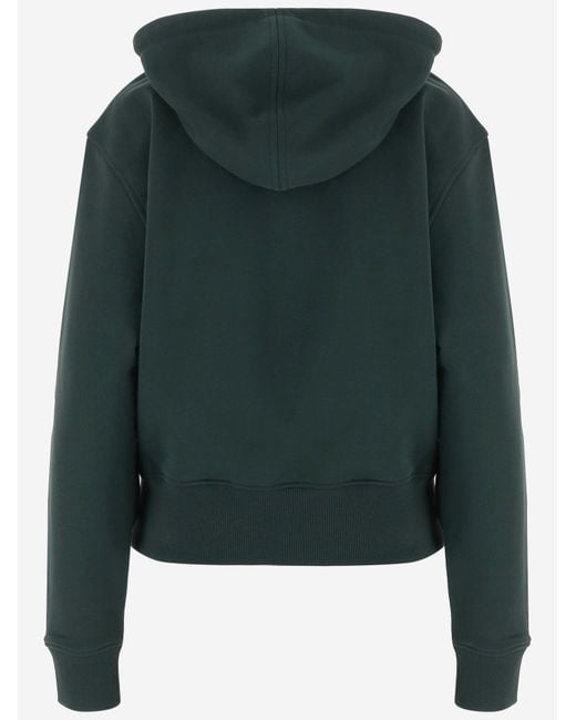 AMI Green Sweatshirt Cotton