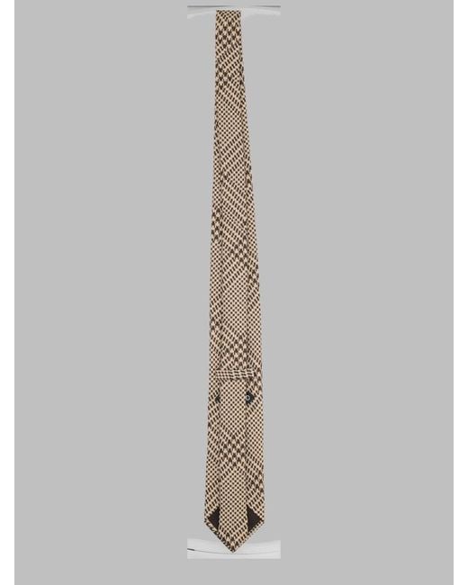 Tom Ford White Tie Jacquard Silk Ties & Bow for men