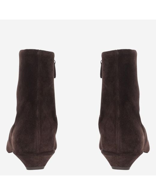 Paris Texas Black Ankle Boots Bettina Leather Calf