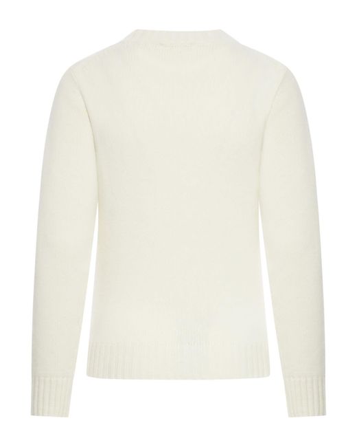 Ganni White Sweater