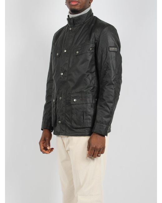 Barbour Black Duke Jacket for men