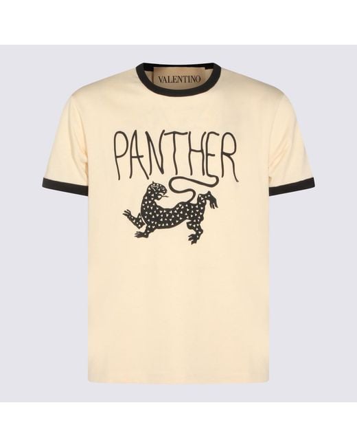 Valentino Natural T-Shirts And Polos _Co for men