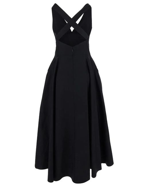 Alaïa Black Crossback Dress