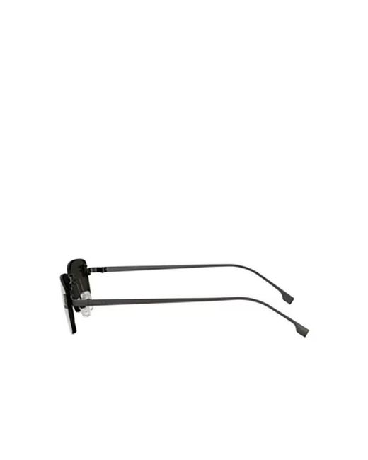 Fendi Black Sunglasses Metal Eyewear