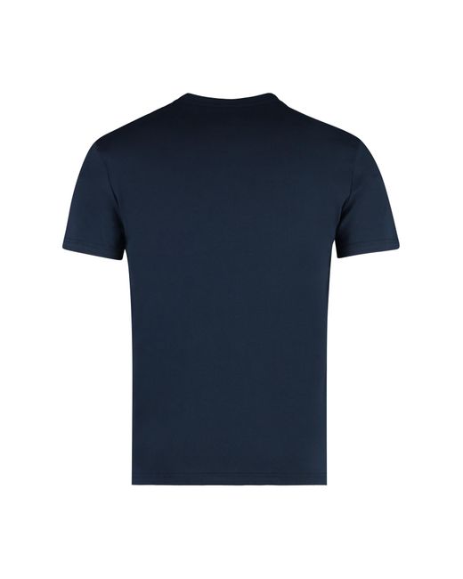 Tom Ford Blue Cotton Crew-neck T-shirt for men