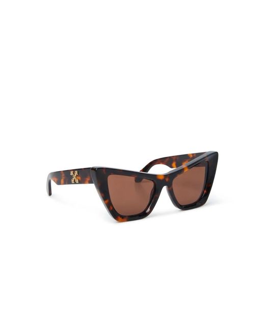 Off-White c/o Virgil Abloh Multicolor Edvard Arrow Logo Sunglasses