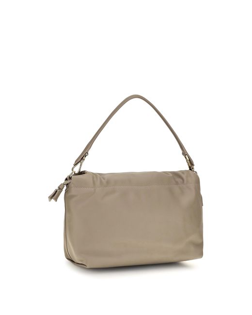 Fendi Natural Baguette Soft Nappa Leather Shoulder Bag Calf Bos Taurus