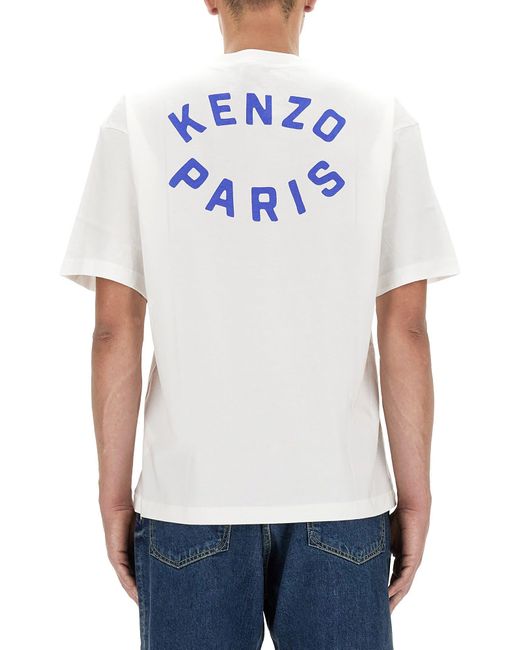 KENZO Gray Target T-shirt for men
