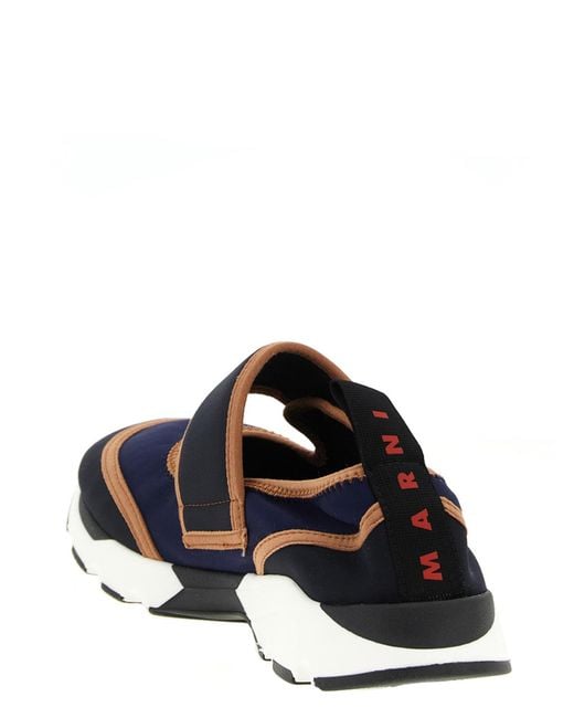 Marni Black Mary Jane Sneakers