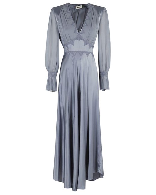 Rixo Gray Arlena Dress
