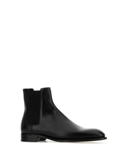 Saint Laurent Black Boots for men