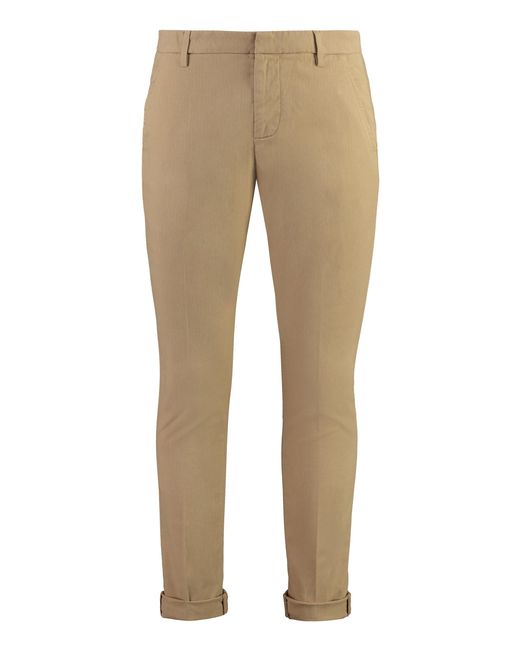 Dondup Natural Chino Pants Stretch Cotton Polyester Chinos for men