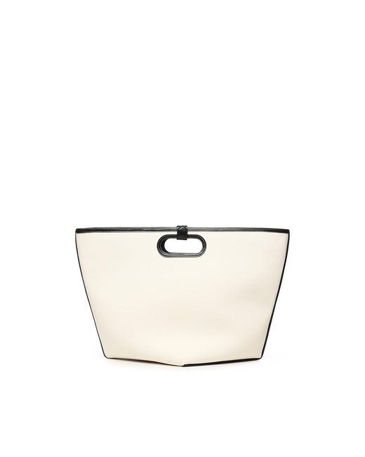 Alaïa Natural Large Folded Bag