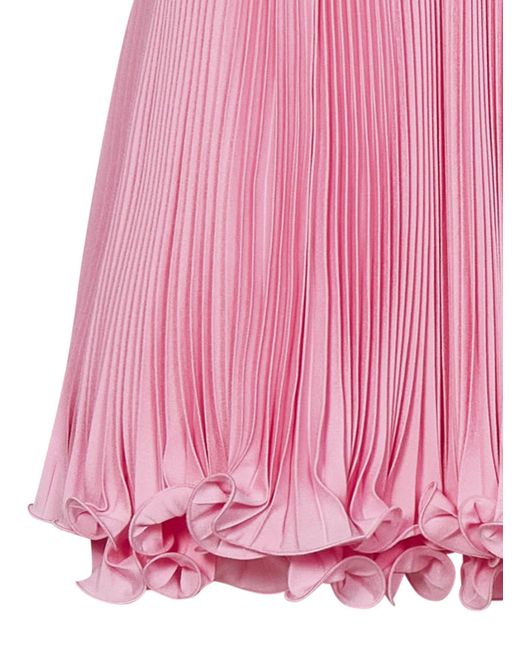 Balmain Pink Paris Mini Skirt