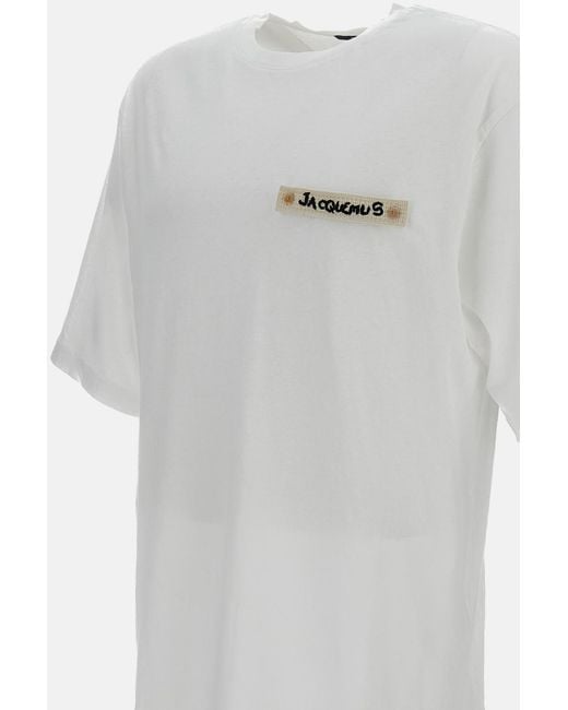 Jacquemus White Plage T-Shirt for men