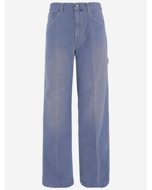 Haikure Blue Jeans Wide-Leg Cotton