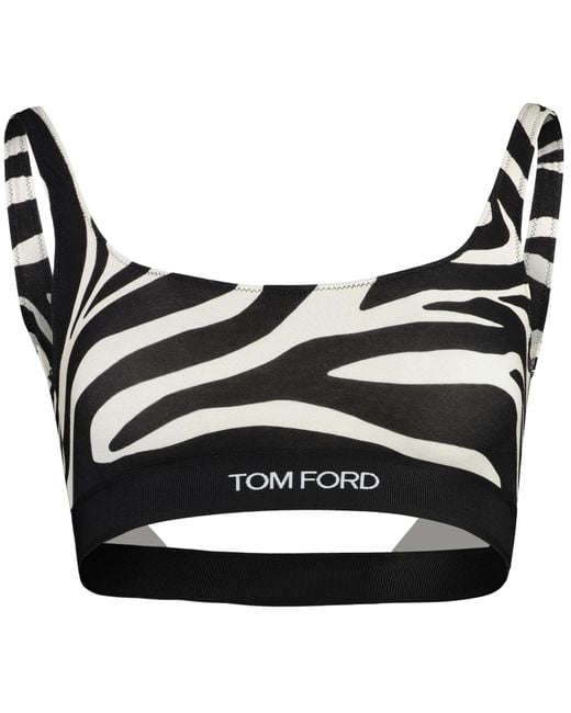 Tom Ford Black Sports Bra