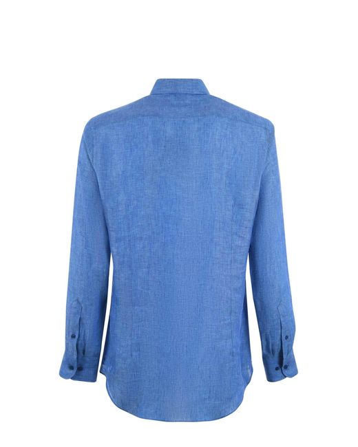 Etro Blue Shirts Clear for men
