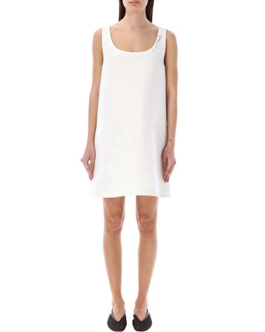 Marni White A-line Mini Dress