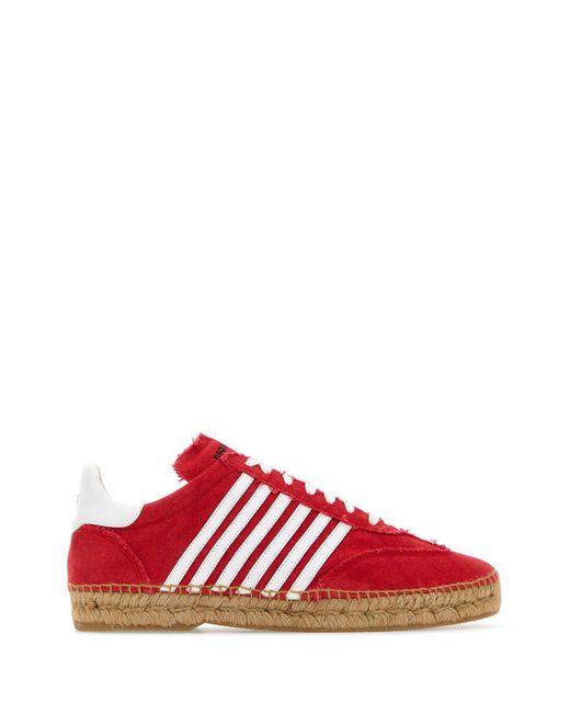 DSquared² Red Sneakers for men