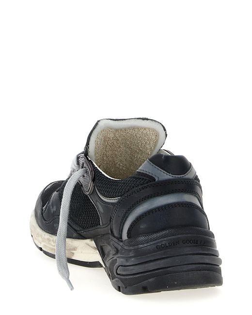 Golden Goose Deluxe Brand Black 'Running Dad' Sneakers
