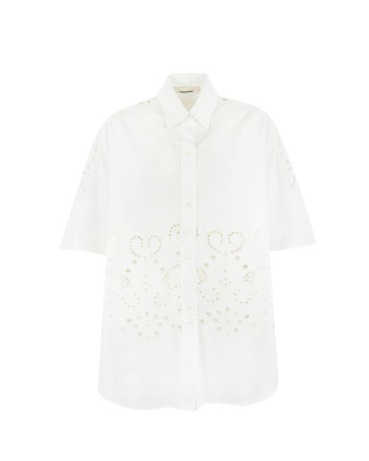 Liviana Conti White Oversize Shirt