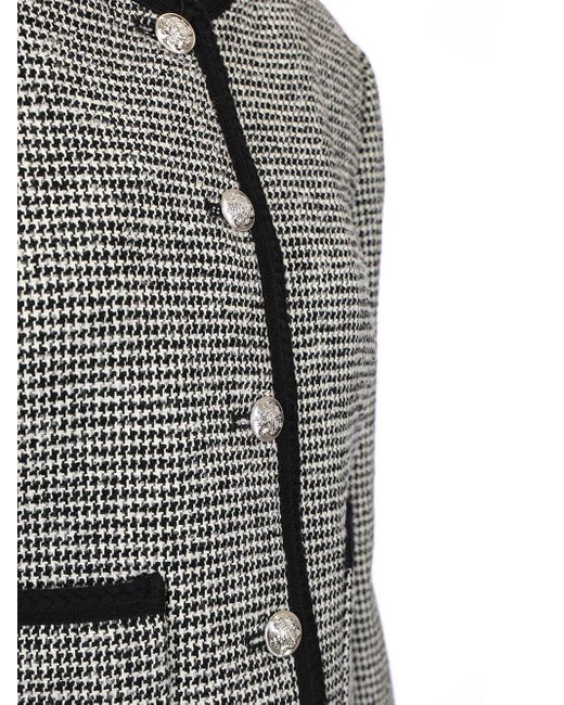DUNST Gray Boucle Tweed Jacket