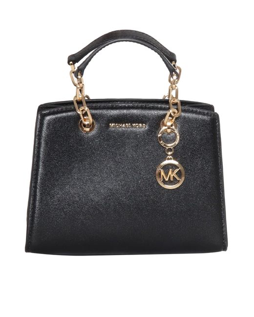 Michael Kors Black Xbody Leather Handbag