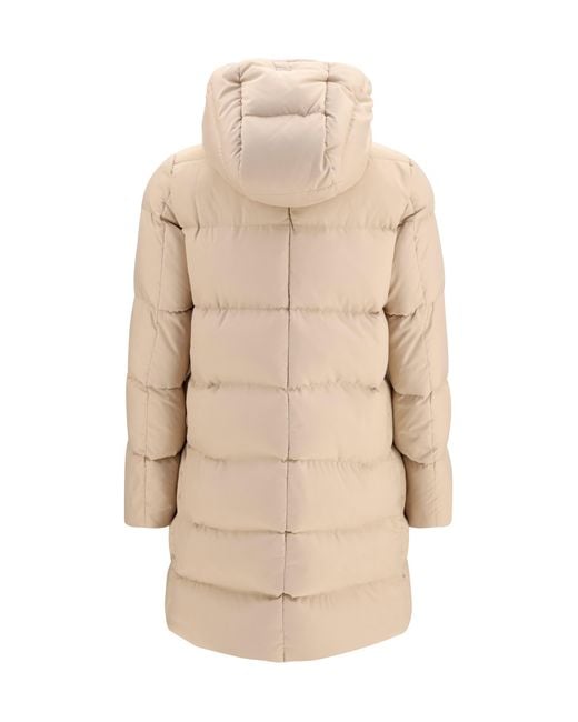 Herno Natural Quilted Down Jacket