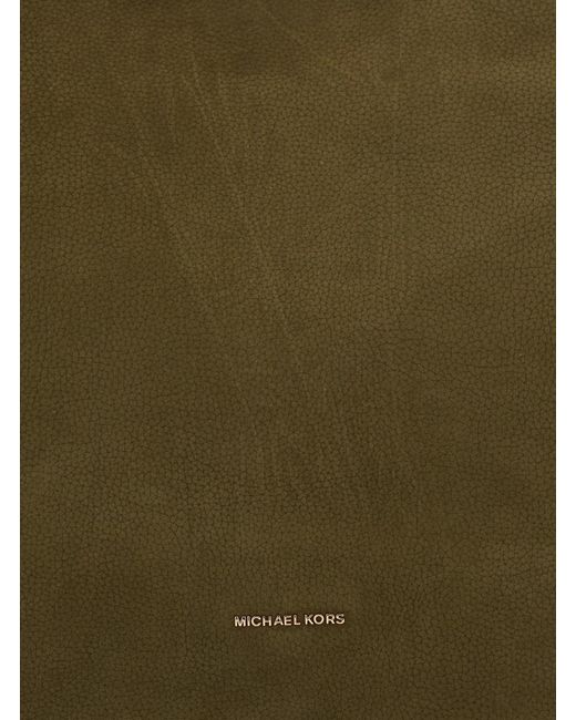 MICHAEL Michael Kors Green Shoulder Bag Nolita Leather Cow