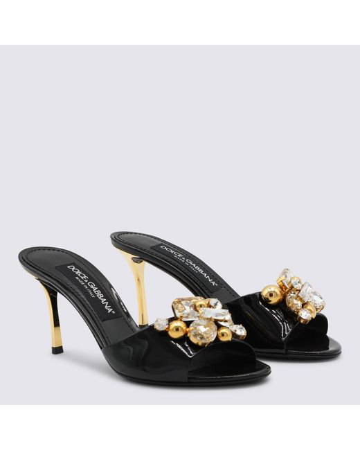Dolce & Gabbana Black Sandals