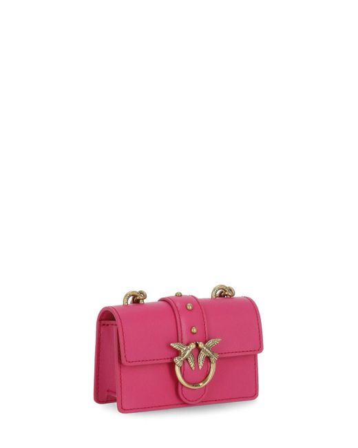 Pinko Pink Love One Simply Micro Bag