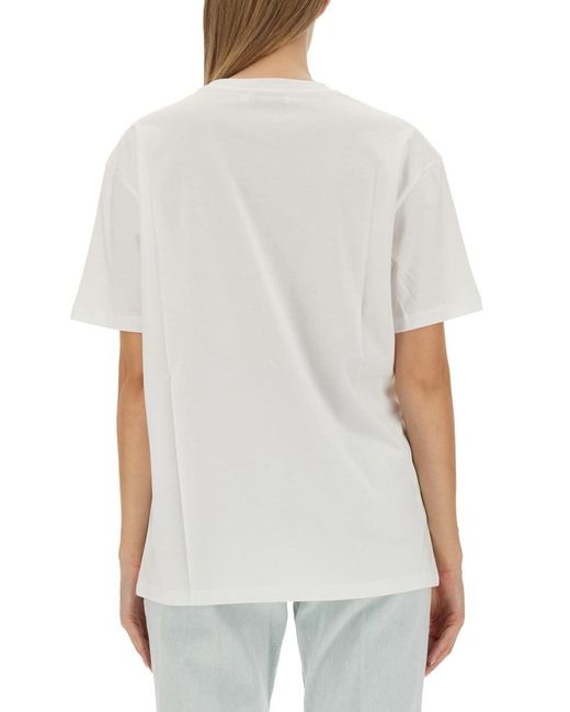 Nina Ricci White Innocent Apple T-Shirt