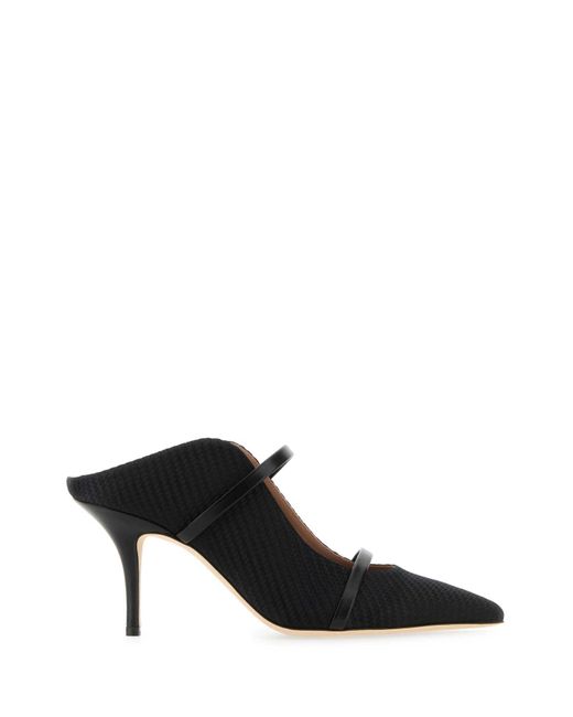 Malone Souliers Black Heeled Shoes