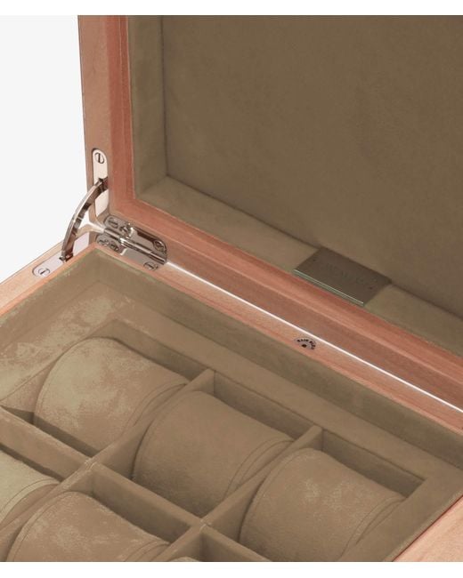Larusmiani Brown Watch Holder Case
