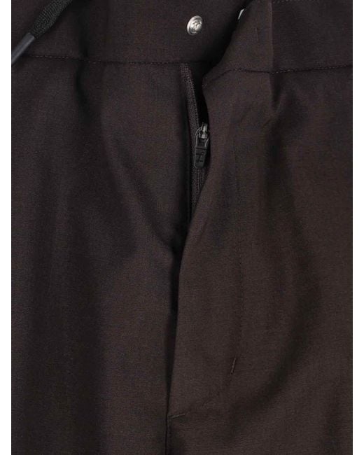 Laminar Black Trousers Polyester for men